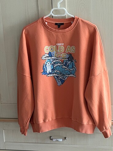 Mavi kadın sweatshirt