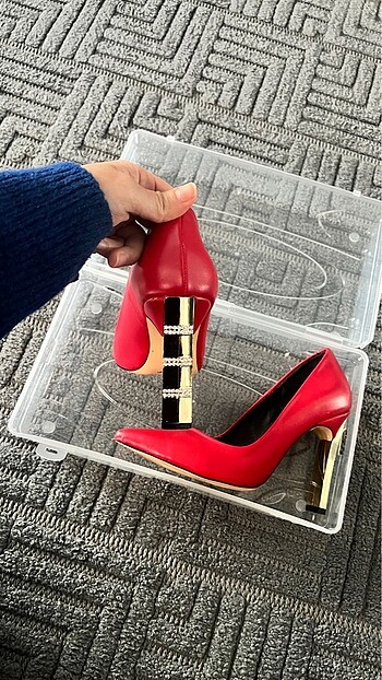Diğer Kırmızı stiletto