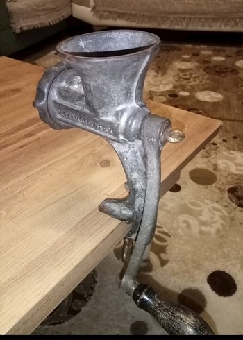 Alman Alexander Werk no:7 Döküm kıyma makinası - Görsel 2