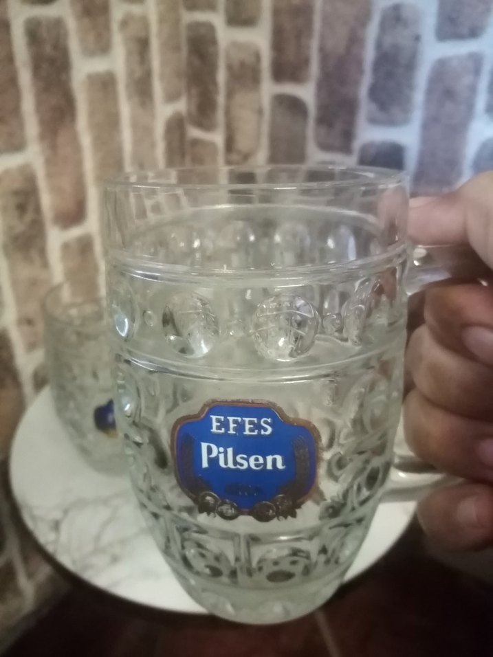Vintage Efes Pilsen Cam Bira Bardağı. 3 adet - Görsel 2