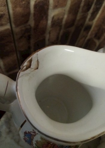 Damgalı Porselen Çay Seti - Görsel 6