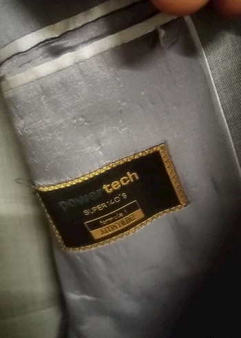 Altınyıldız Gri Erkek Uzun Kol Düğmeli Takım Elbise (56 beden) - Görsel 3