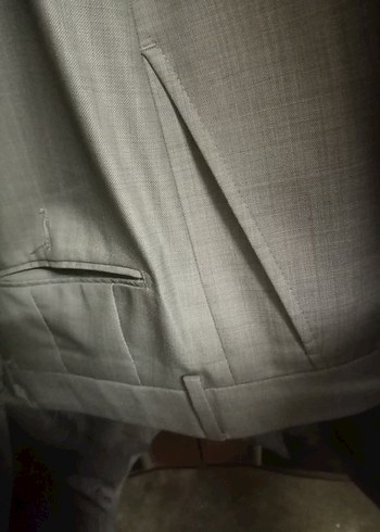 Altınyıldız Gri Erkek Uzun Kol Düğmeli Takım Elbise (56 beden) - Görsel 5