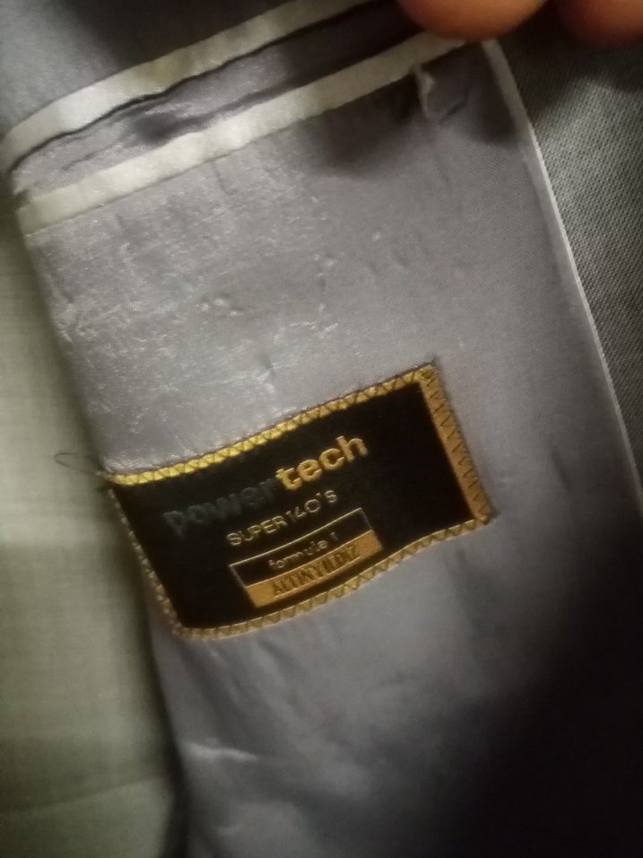 Altınyıldız Gri Erkek Uzun Kol Düğmeli Takım Elbise (56 beden) - Görsel 3