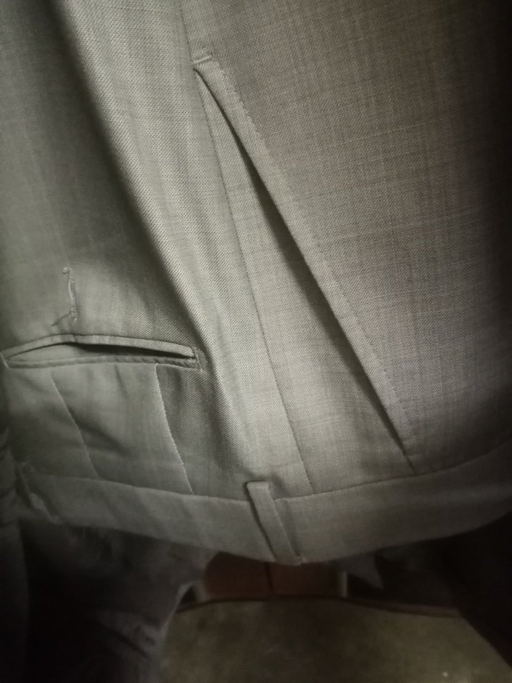 Altınyıldız Gri Erkek Uzun Kol Düğmeli Takım Elbise (56 beden) - Görsel 5