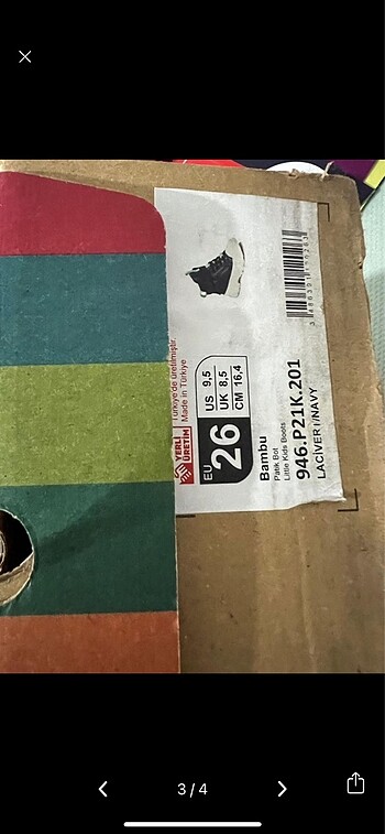 26 Beden Vicco çocuk bot