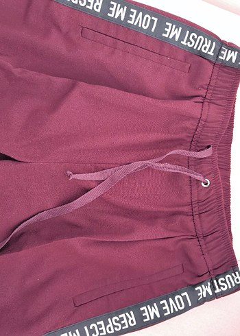 m Beden Bordo Kadın Pantolon s/m beden