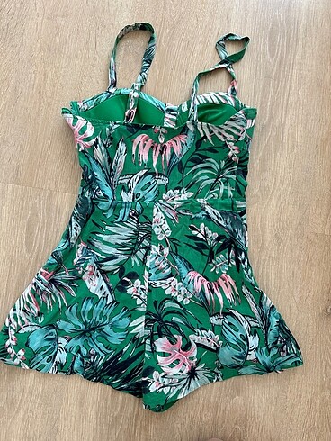 xs Beden yeşil Renk Yazlık tulum