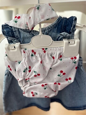 Boneli elbise takım - Görsel 3