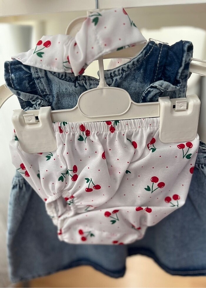 Boneli elbise takım - Görsel 3