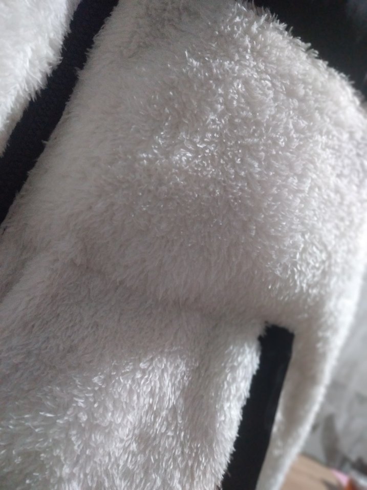 Kadın Beyaz Kürklü Sıcak Yelek - Görsel 3