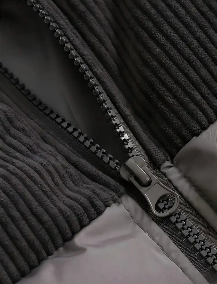 Gri Kadın Şişme Kısa Kış Montu - Görsel 4