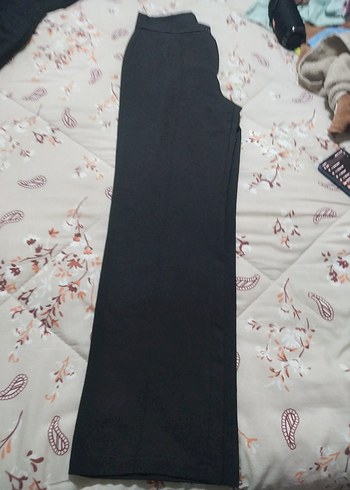 Siyah Kadın Ofis Kumaş Pantolon - Görsel 2