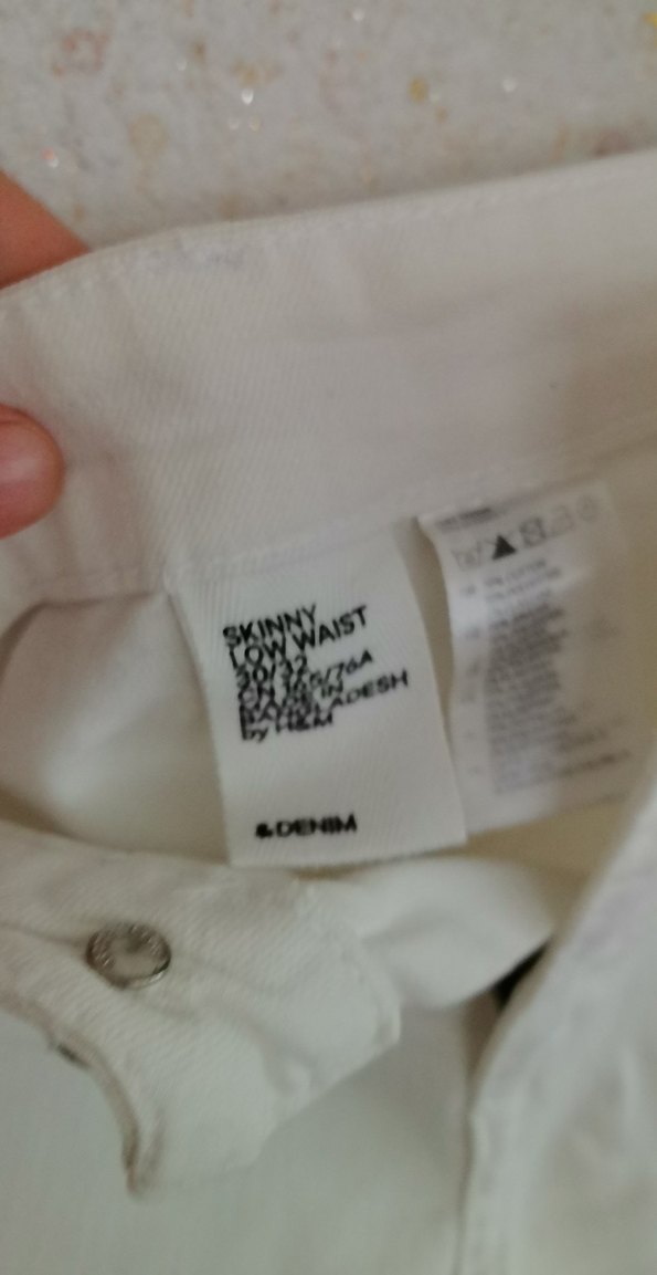 Beyaz Pamuklu Midi Kadın skininy Pantolon - Görsel 5