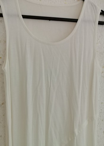 Kadın Beyaz  Salaş Tunik bluz - Görsel 4