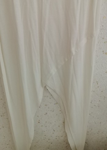 Kadın Beyaz  Salaş Tunik bluz - Görsel 3