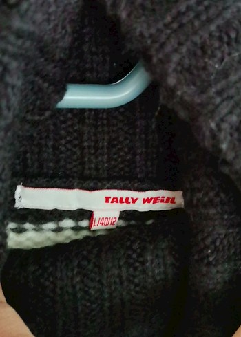 Boğazlı uzun tunik yün kazak - Görsel 4