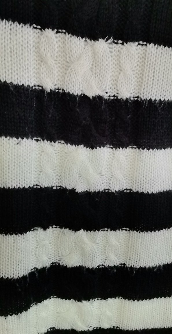 Boğazlı uzun tunik yün kazak - Görsel 3