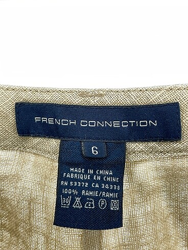 38 Beden ten rengi Renk French Connection Düz Kesim %70 İndirimli.