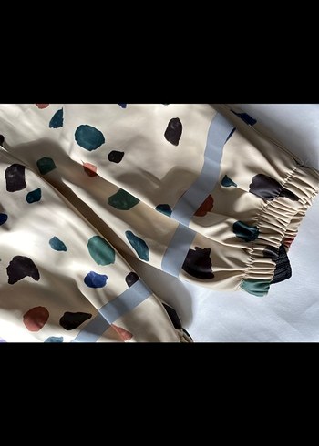 Erkek Çok Renkli Düğmeli Askılı Pantolon - Görsel 3