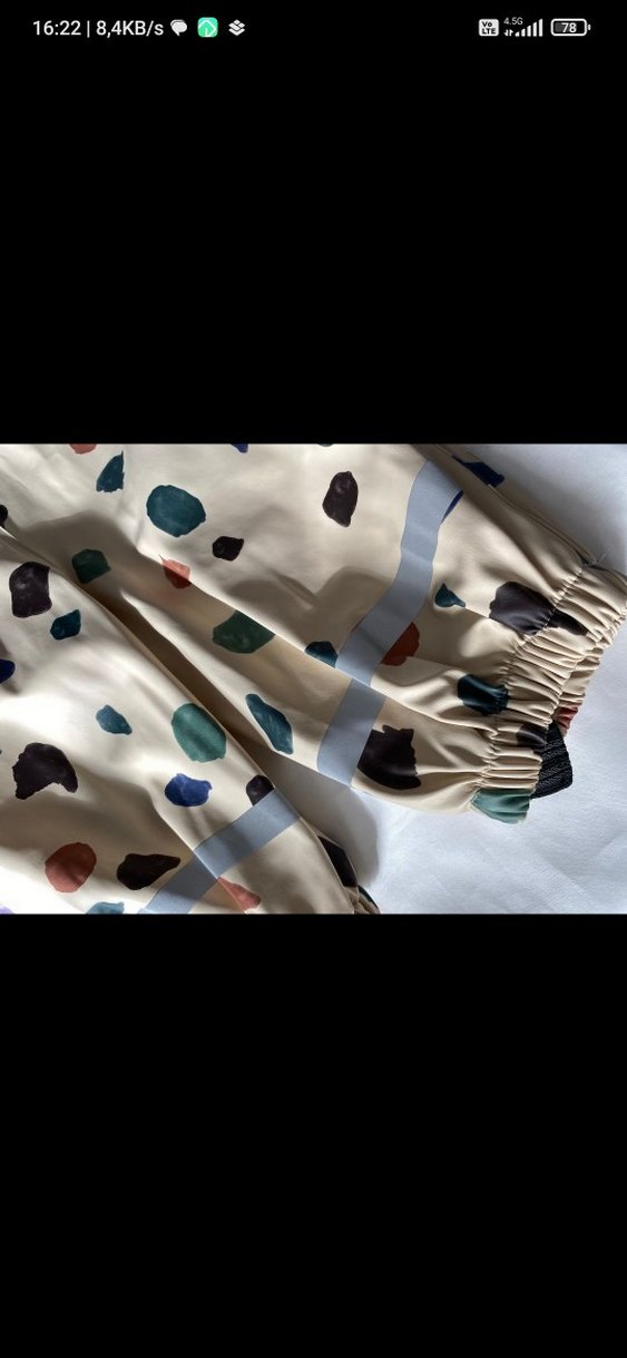 Erkek Çok Renkli Düğmeli Askılı Pantolon - Görsel 3