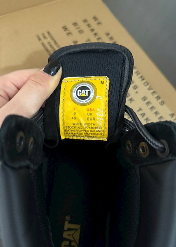 Siyah Kadın Blok Topuklu Kauçuk Bot - Görsel 4