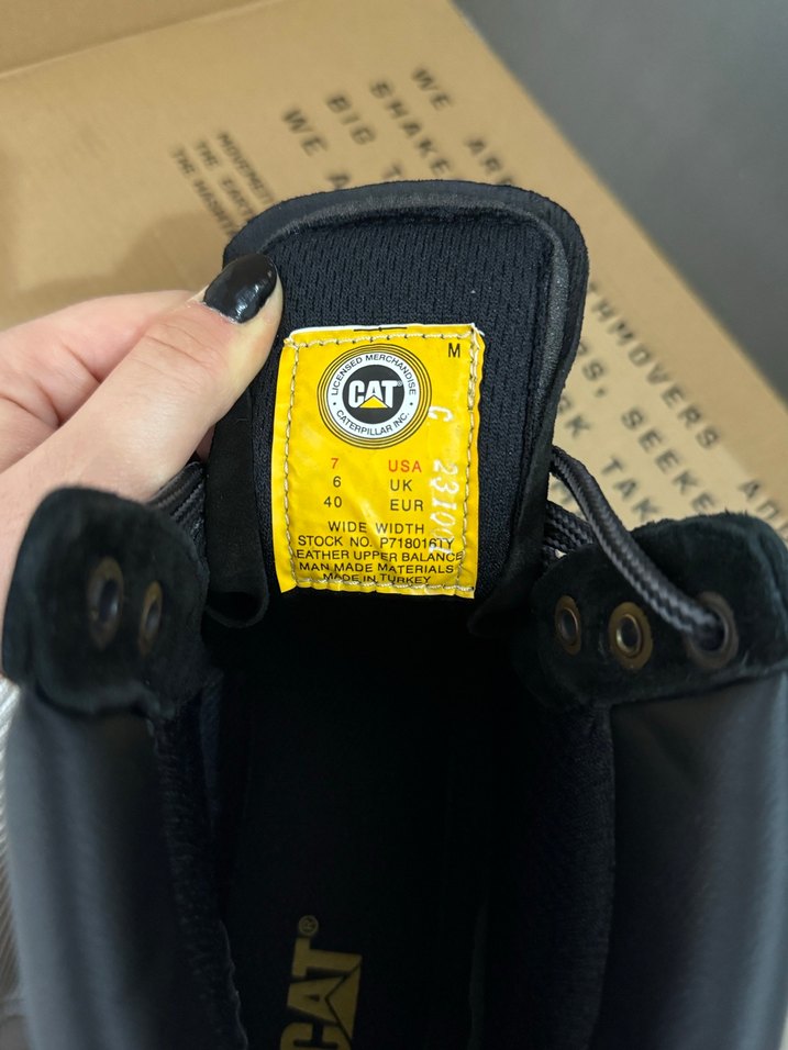 Siyah Kadın Blok Topuklu Kauçuk Bot - Görsel 4