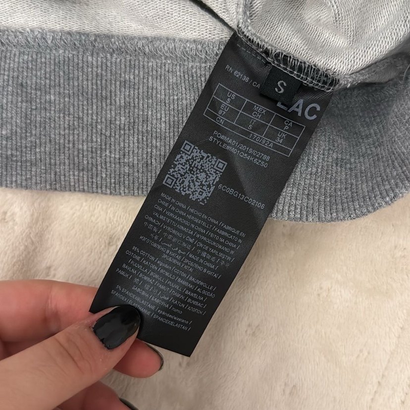 Orijinal Gri Guess Kadın Sweatshirt - Görsel 3