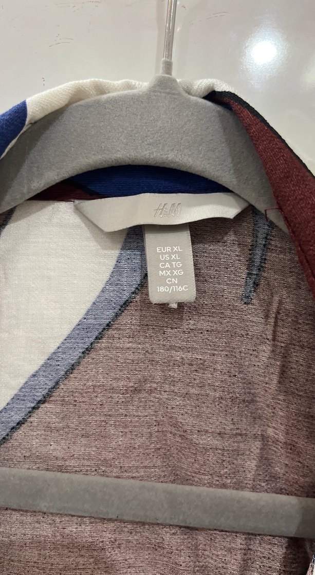 Bordo Batik Desenli Elbise - Görsel 2