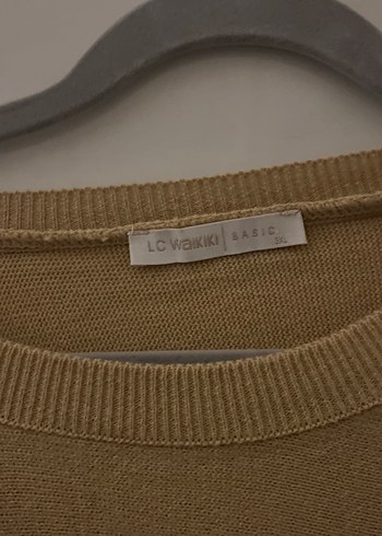 Bej Kadın Salaş Keten Kazak - Görsel 2