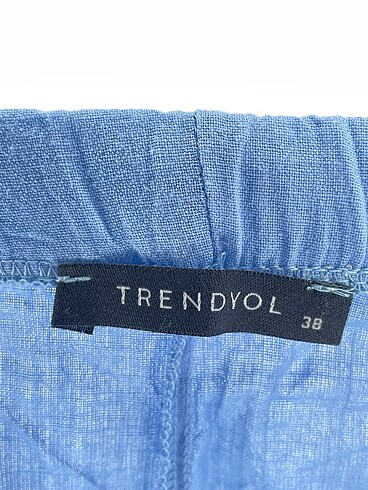 38 Beden mavi Renk Trendyol & Milla Mini Şort %70 İndirimli.