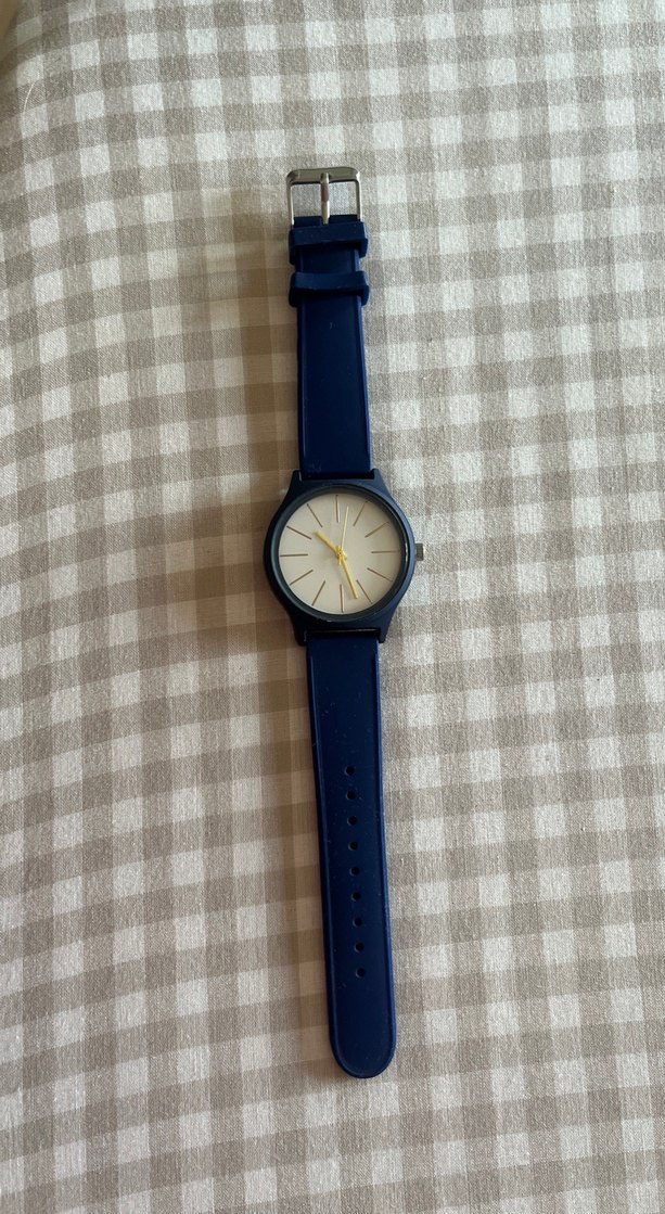 Lacivert Minimalist Kemerli Kadın Saat - Görsel 2