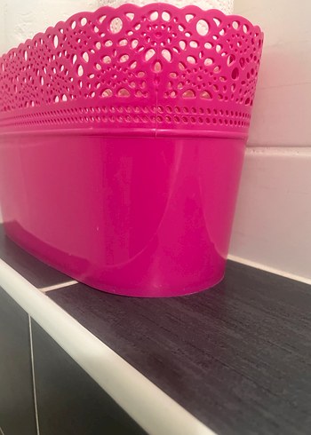 Pembe Renkli Saksı - Görsel 2