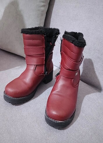 31 Beden Kız çocuk kışlık bot ayakkabı