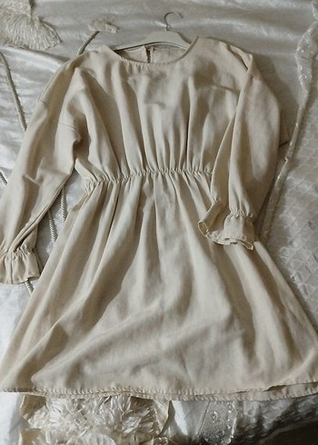 Bej Keten tunik
