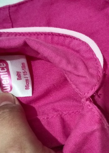 Pembe Pileli Kız Çocuk Etek - Görsel 3