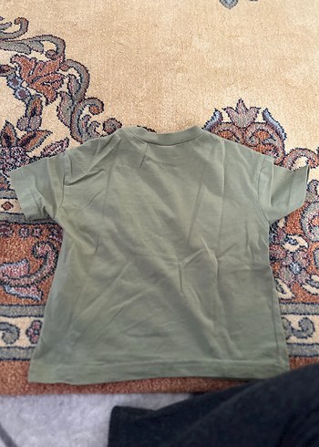 DeFacto Erkek Bebek Haki Pamuklu Sweatshirt - Görsel 3