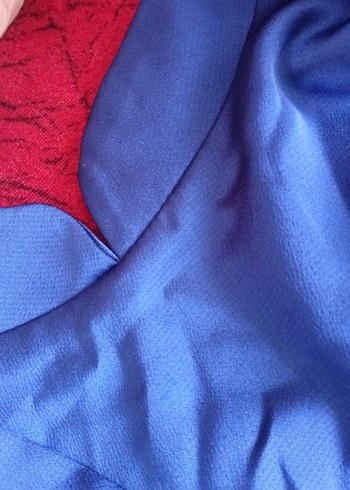 Uzun Lacivert Gotik Kadın Abiye Elbise - Görsel 6