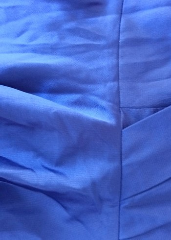 Uzun Lacivert Gotik Kadın Abiye Elbise - Görsel 3