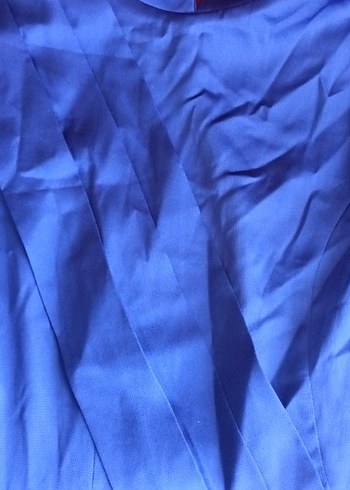 Uzun Lacivert Gotik Kadın Abiye Elbise - Görsel 5