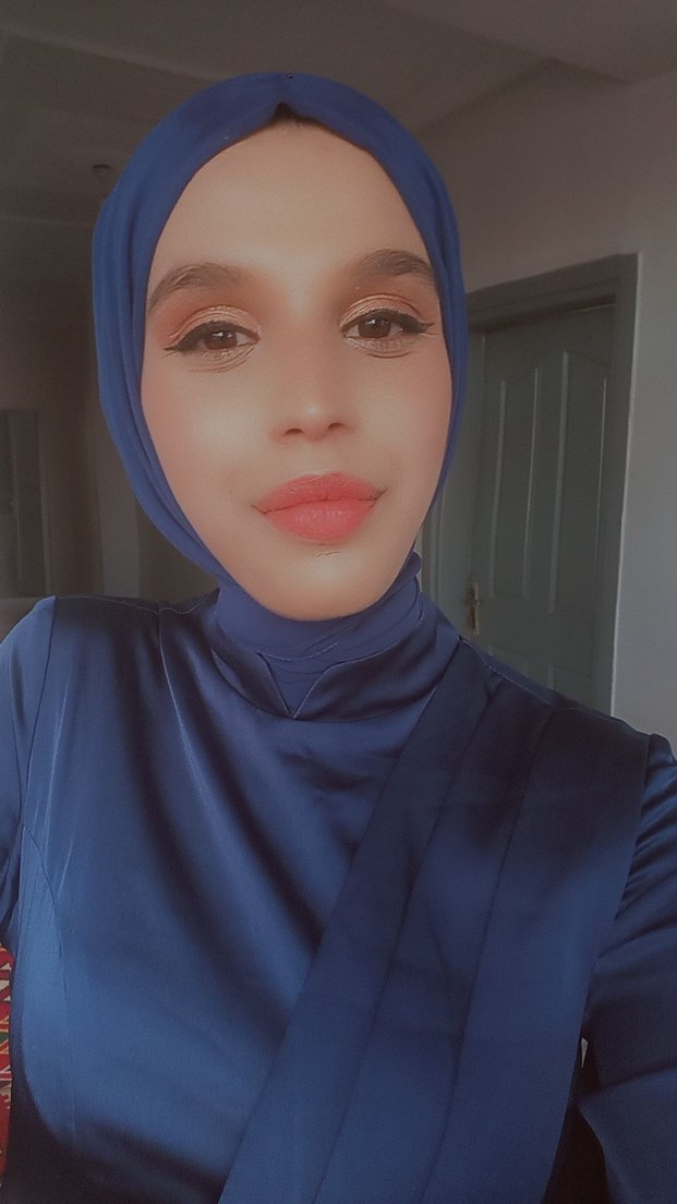 Uzun Lacivert Gotik Kadın Abiye Elbise - Görsel 2