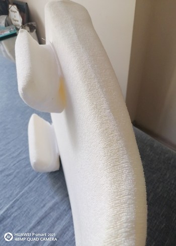 Beyaz Pastel Yumuşak reflü yatağı - Görsel 6