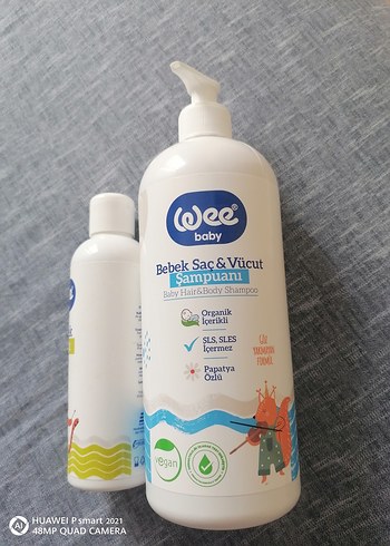 Wee Baby Saç & Vücut Şampuanı ve Bebek Yağı - Görsel 3