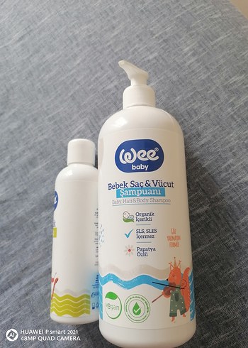 Wee Baby Saç & Vücut Şampuanı ve Bebek Yağı - Görsel 4