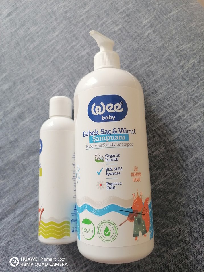 Wee Baby Saç & Vücut Şampuanı ve Bebek Yağı - Görsel 3