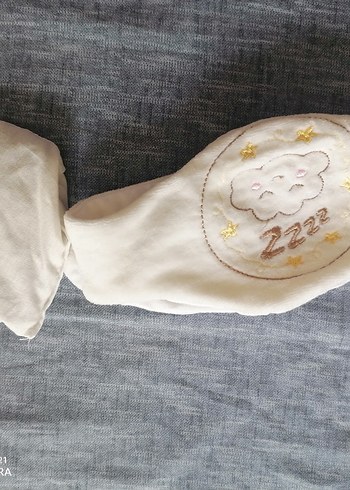 Bebek yan yatış yastığı kiraz çekirdeği Kemeri düz kafa yastığı - Görsel 12