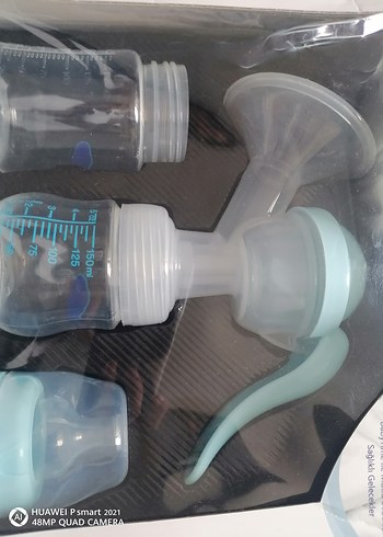 BabyTime Pratik Manuel Göğüs Pompası Mavi - Görsel 7