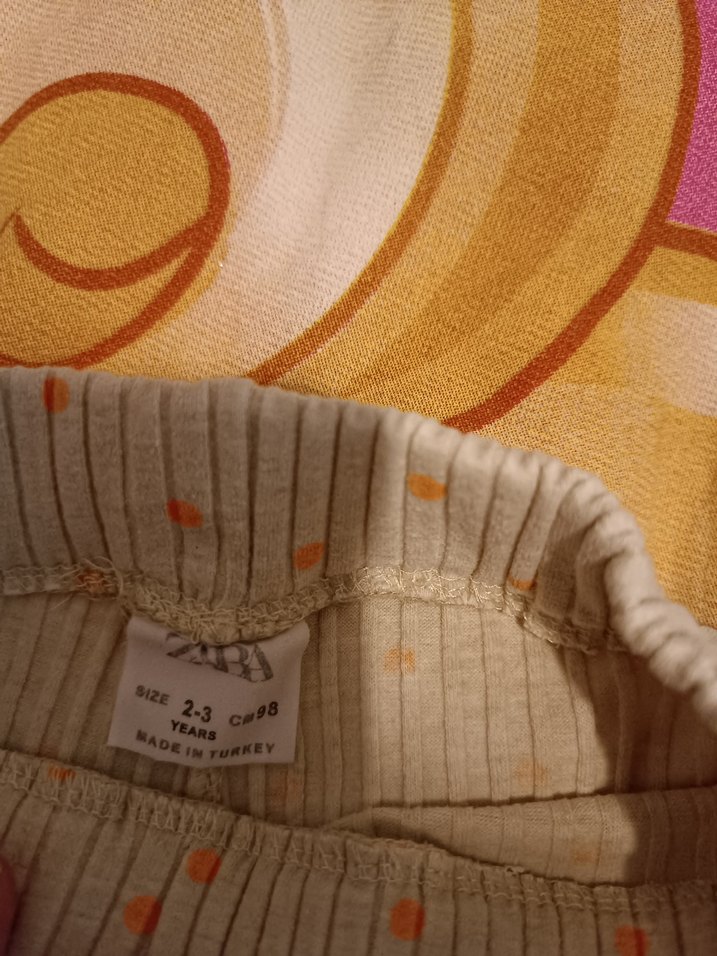 Parlak Bej Desenli Çocuk taytı - Görsel 2