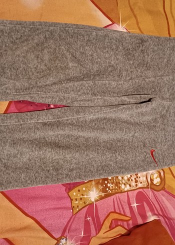 Gri Kadın Hamile Eşofman Altı Velcro Detaylı - Görsel 2