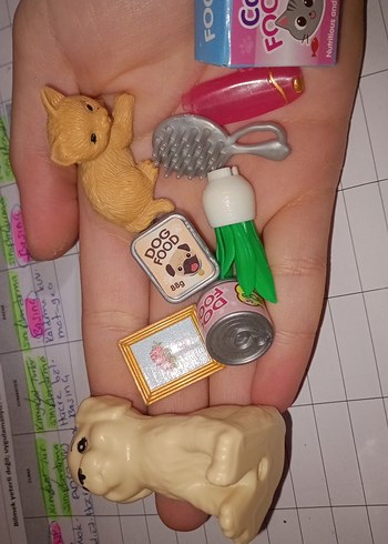 Barbie,ozmo sürpriz,evcil hayvanlar,Kinder joy,karışık aksesuar - Görsel 4